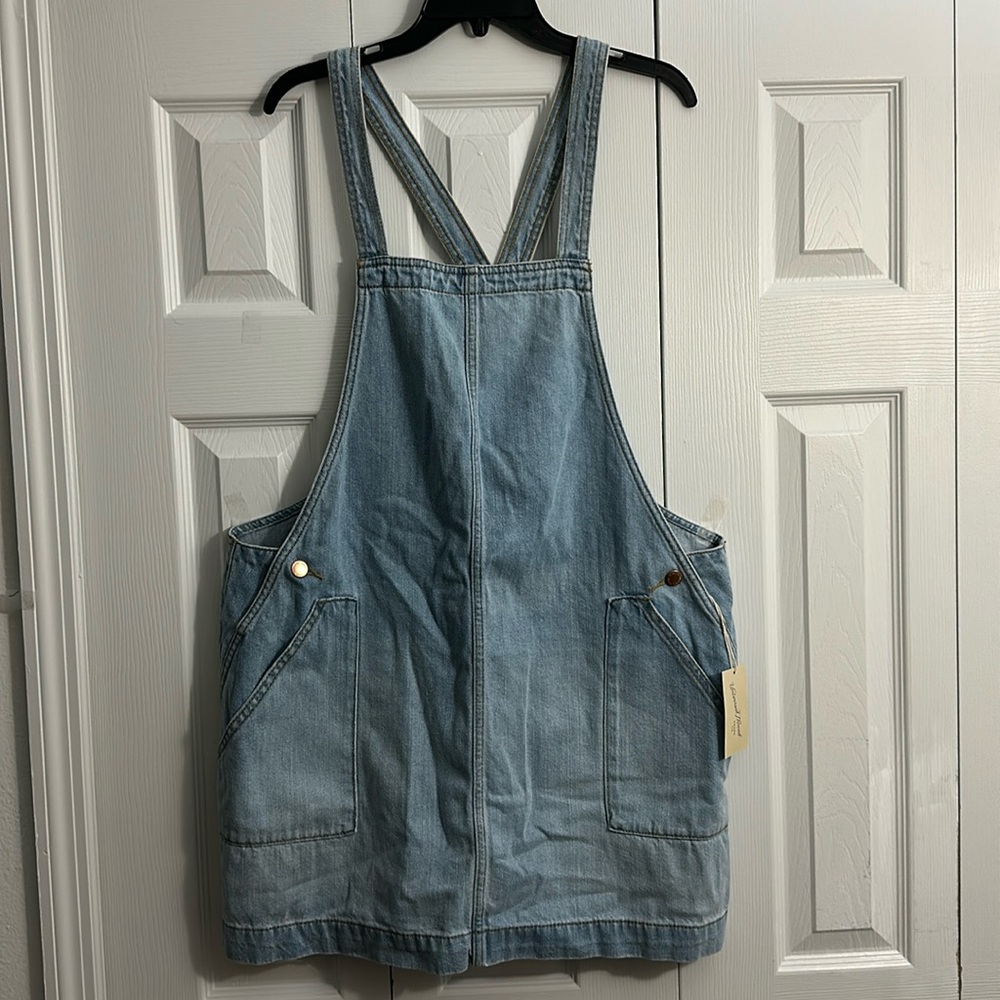 NWT Universal Thread Denim Jumper Skirt (XL)